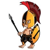 Cartoon Spartan